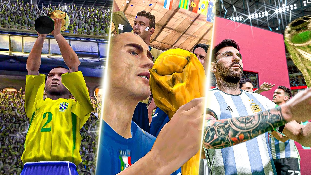 FIFA WORLD CUP Game History 19982022 (Winning the FIFA World Cup