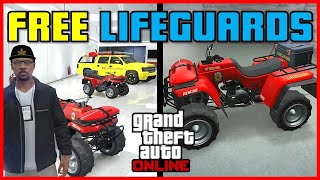 HOW TO GET THE LIFEGUARD SUV & ATV FREE THIS WEEK | Solo Tutorial | GTA 5 Online #gta