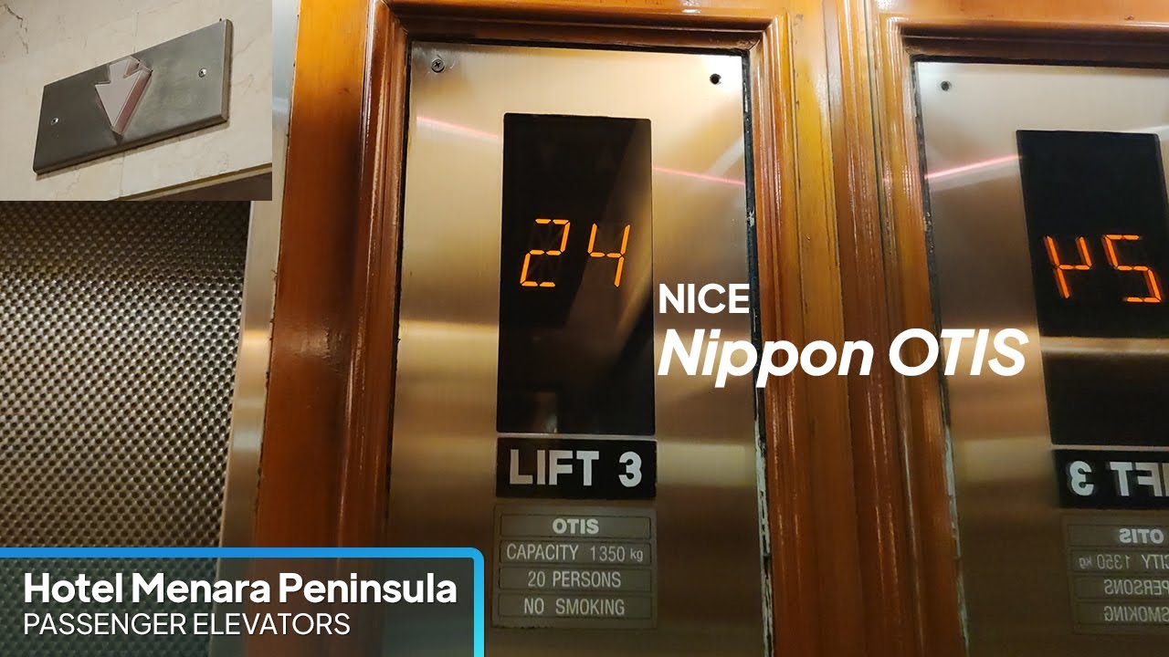 OTIS Traction Elevators Hotel Menara Peninsula, Slipi, Jakarta YouTube
