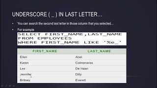 Between / In / Like / Is null Operator in SQl /dbms hindi / Urdu | Oracle Database 10g Query /Theory