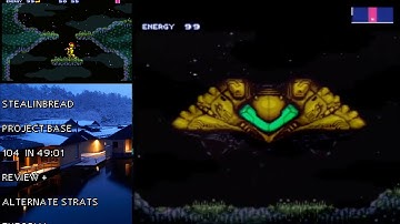 Super Metroid: Project Base - 104% Tutorial Commentary ft. Stealinbread Run