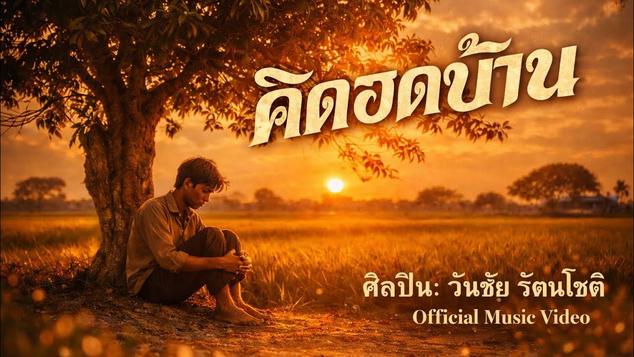 คิดฮอดบ้าน - วันชัย รัตนโชติ [Official Music Video]