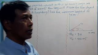 Projectile Motion  Grade (11) TextBook Page (5) Example (1.3)