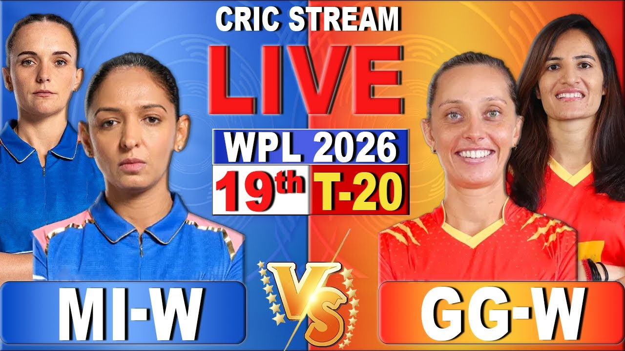 MI Vs GG, 19th T20 Match 2026 -  Discussion