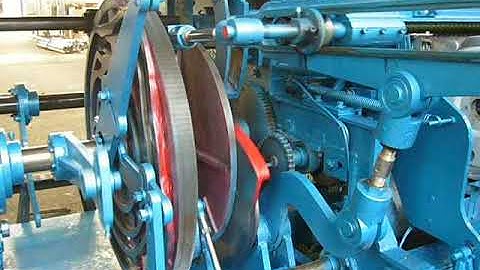 Fishing net machine HZS model with 425 mm bobbin diameter