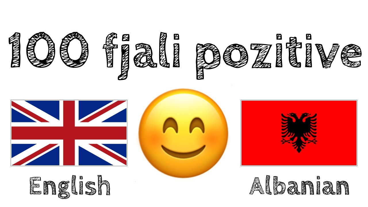 100 fjali pozitive +  komplomente - Anglisht + Shqip - (folës amtar)