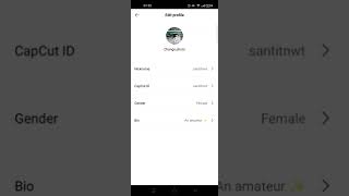How To See CapCut ID on CapCut Apps NEW UPDATE November 2022 screenshot 1