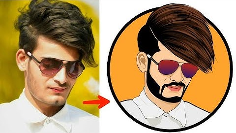 How to make Cartoon Image in Android || Create Vector by Desgin || Picsart editing tutorial
