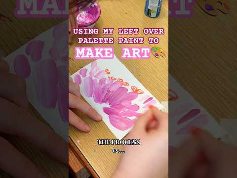 PALETTE vs. the PAINTING🎨 #art #painting #paintingchallenge #artstudio #creativelifehappylife #arts
