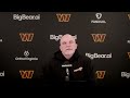 HC Dan Quinn Speaks to the Media the Day After the Loss to the Chiefs | Washington Commanders