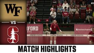 Full Wake Forest vs. Stanford Match Highlights | 2026 ACC Volleyball Guide
