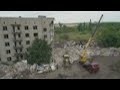 Ukrainian rescuers search rubble in Chasiv Yar