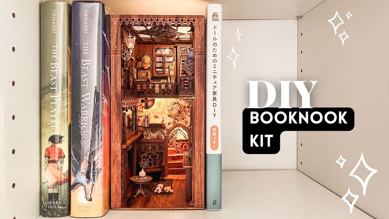 TWO Levels & A Secret Staircase ~ The Eternal Bookstore Book Nook Kit! ✨ 