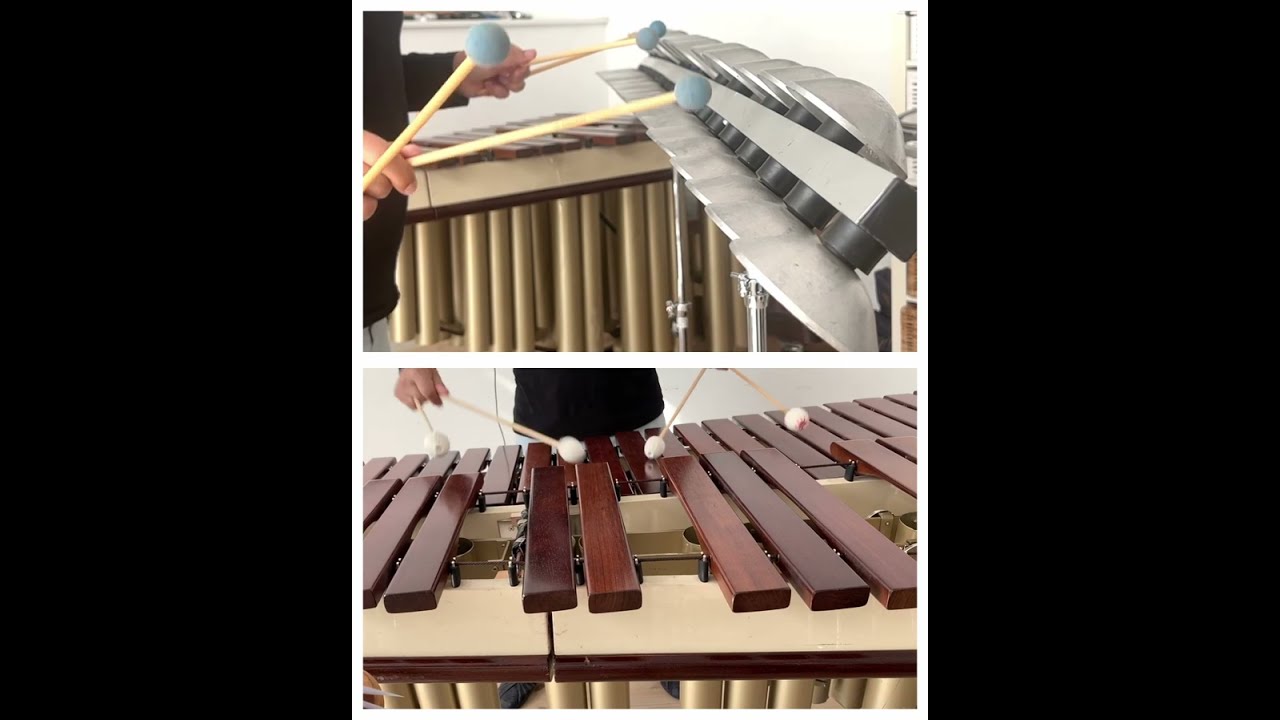 Simesky+Fritch - Colour Running Away - Marimba + Aluphone Extravaganza feat. Kai Stensgaard