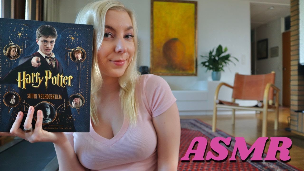 UNITAIKAA 🪄 Harry Potter Suuri velhouskirja ⚡️ ASMR SUOMI
