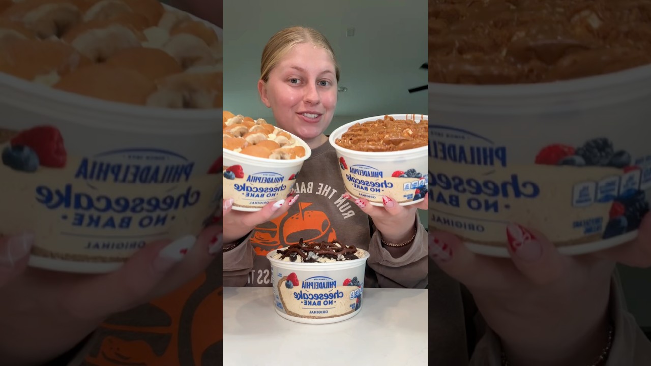 Пробую ВСЕ вирусные рецепты чизкейка без выпечки 😋🤩 