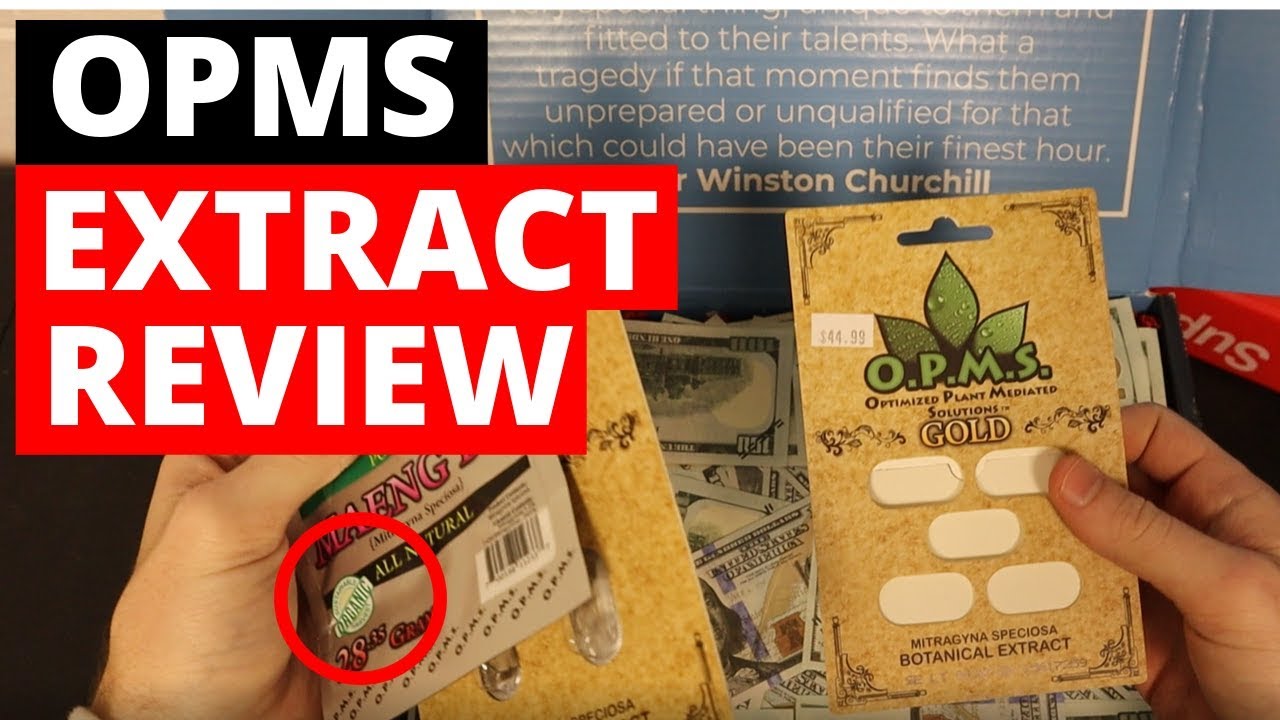 OPMS Gold Extract Review (anxiety and panic from online strains)