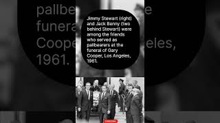 Jimmy Stewart (right) and Jack Benny. #history #jimmy #jack #shorts