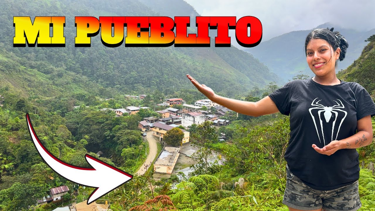 Hice un TOUR a mi PUEBLITO aquí Quedamos Viviendo solo unas Cuantas Personas