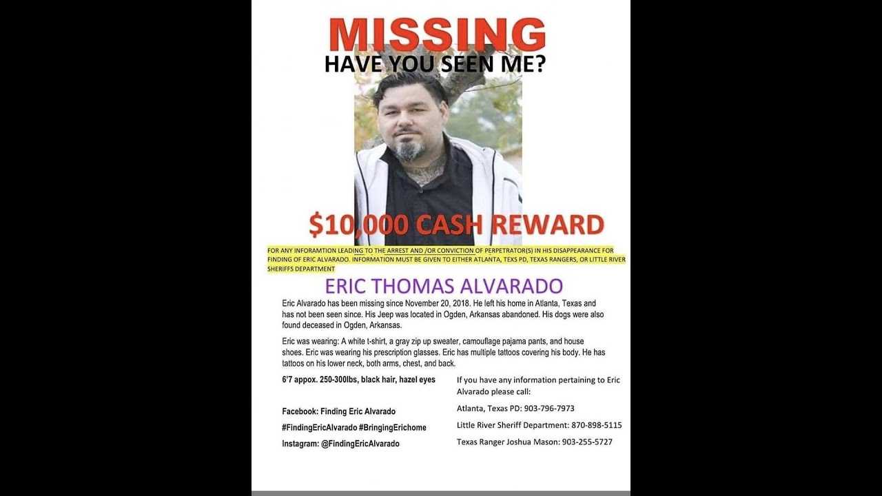 Where is Eric Alvarado?
