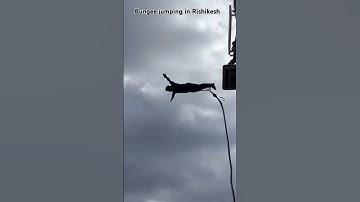 India highest Bungee jumping in Rishikesh #bungee