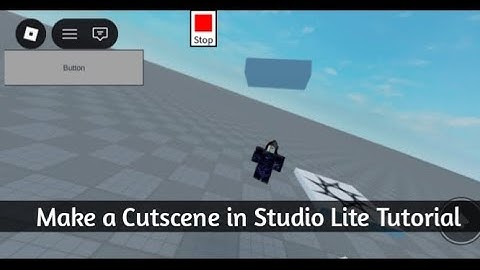 How to Make Cutscenes in Studio Lite! 