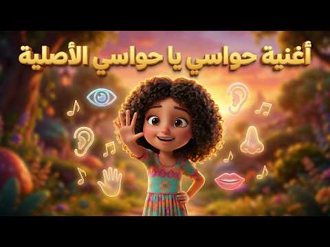 أغنية “حواسي يا حواسي” ✋👁️👂 أروع أغنية لتعليم الحواس الخمسة للأطفال!