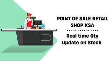 POS Retail Shop KSA - Real time Qty Update on Stock Odoo