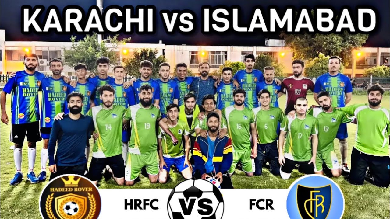 Wadood Rind Football Match | Karachi Vs Islamabad | Wadood Rind Baloch - YouTube