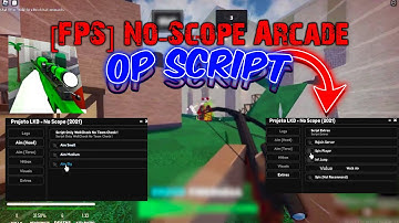 ROBLOX [FPS] No-Scope Arcade Script / GUI | Silent Aim, ESP, Infinite Jump *2025*