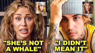 Miley Cyrus CONFRONTS Justin Bieber For Fat-Shaming Selena