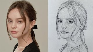 Discover the secrets to capturing the essence in pencil with  portrait drawing
