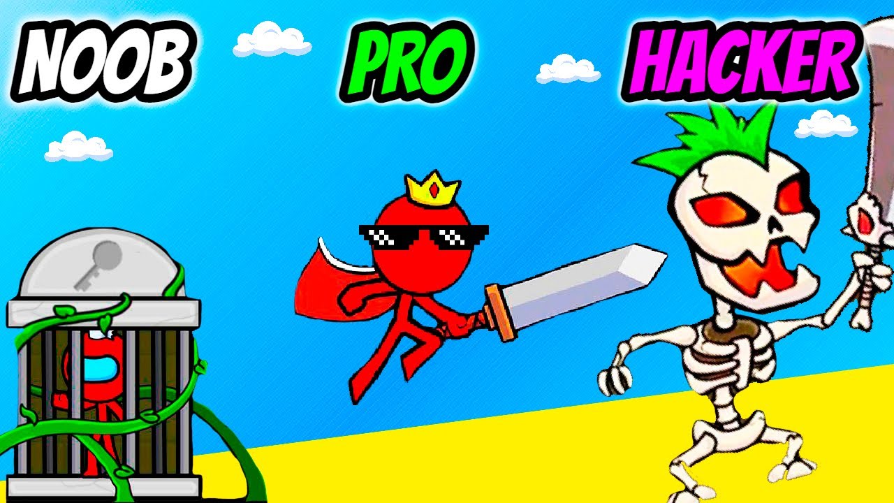 NOOB vs PRO vs HACKER - Stickman Hook 