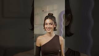 Quick 8 secs bob half updo  💇‍♀️ #hair #hairstyle #hairtutorial #beauty