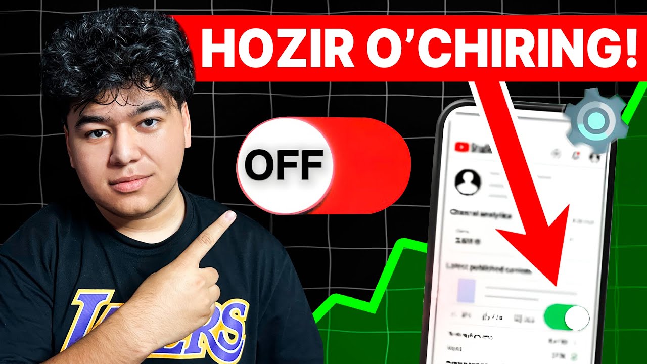 Prosmotr yo‘qmi? Obunachi? BUNI HOZIROQ O‘CHIRING!