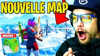 NOUVELLE MAP DANS LA NEIGE sur FORTNITE: SAISON 7 !!