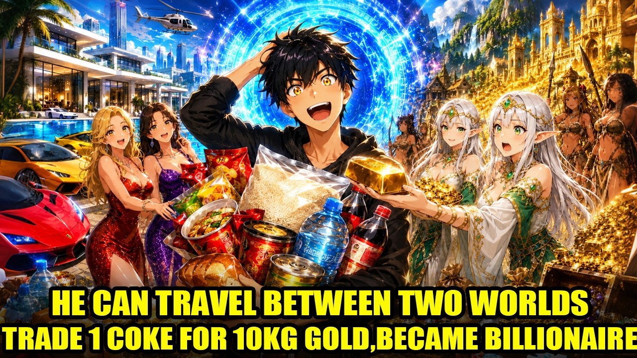 He Traveled Between Two Worlds, Sold Cheap Noodles for Gold, and Became a Fantasy Billionaire!