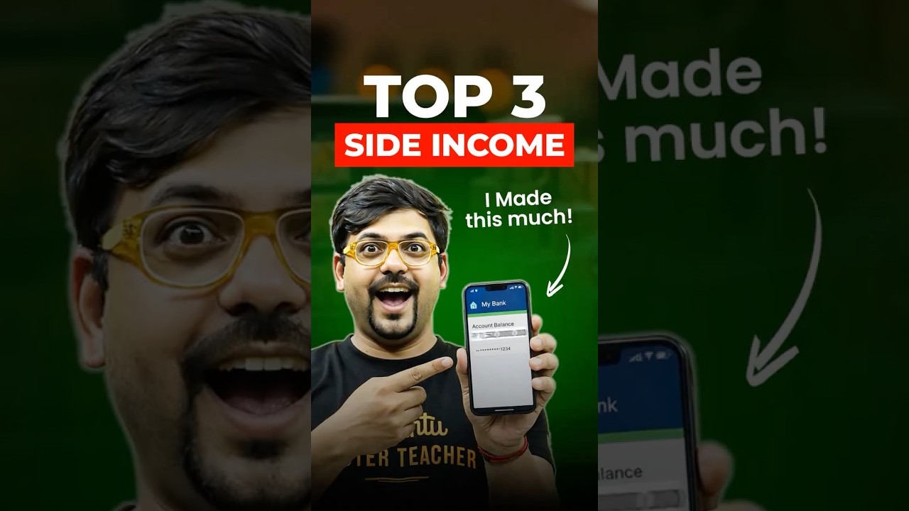 Top 3 Side Income For Students | 