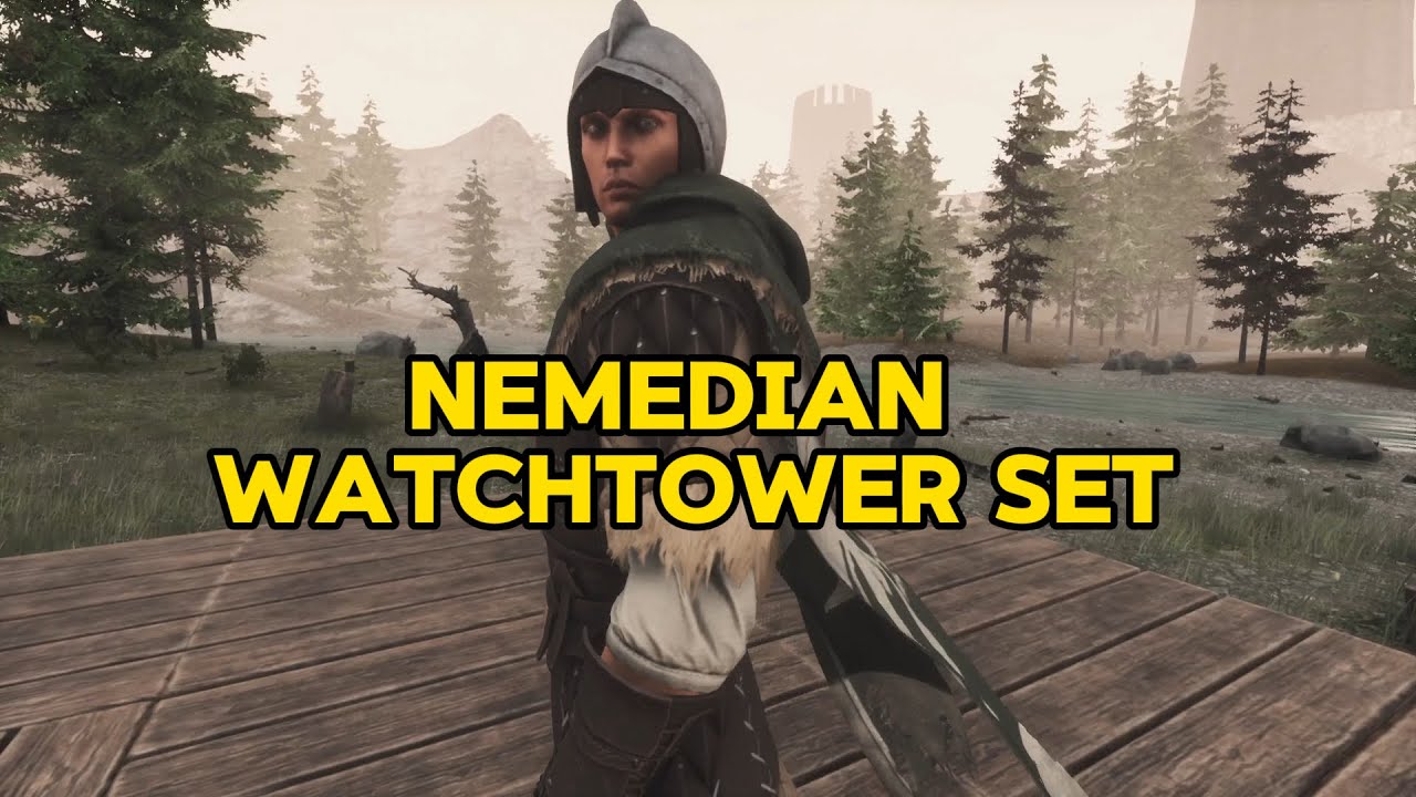 Conan Exiles Review Nemedian Watchtower Outfit Set YouTube