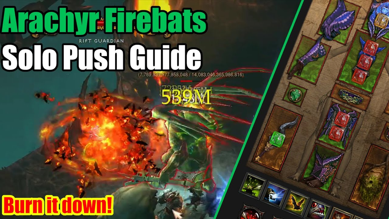 [GUIDE] Arachyr Firebats WD | Solo Push Guide