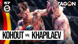 KOHOUT vs. KHAPILAEV | FREE FIGHT | OKTAGON 57