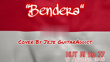 BENDERA - COKELAT BAND || COVER BY JEJE GUITARADDICT Ft. SHELLA IKHFA (ROCK VERSION & LIRIK)