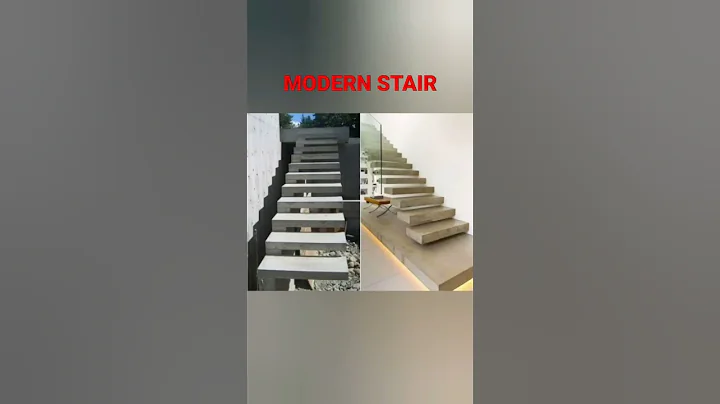 Modern Stair Design #shorts #shortsfeed #youtubeshorts #stairs #viralshort #formwork