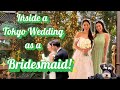 I was a Bridesmaid at an International Wedding in Tokyo! 🤍