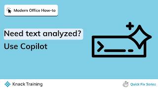 Prompting Copilot for Text Analysis | Everyday Office