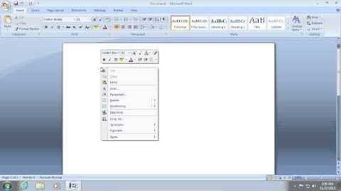 How to set default Font in Word 2007