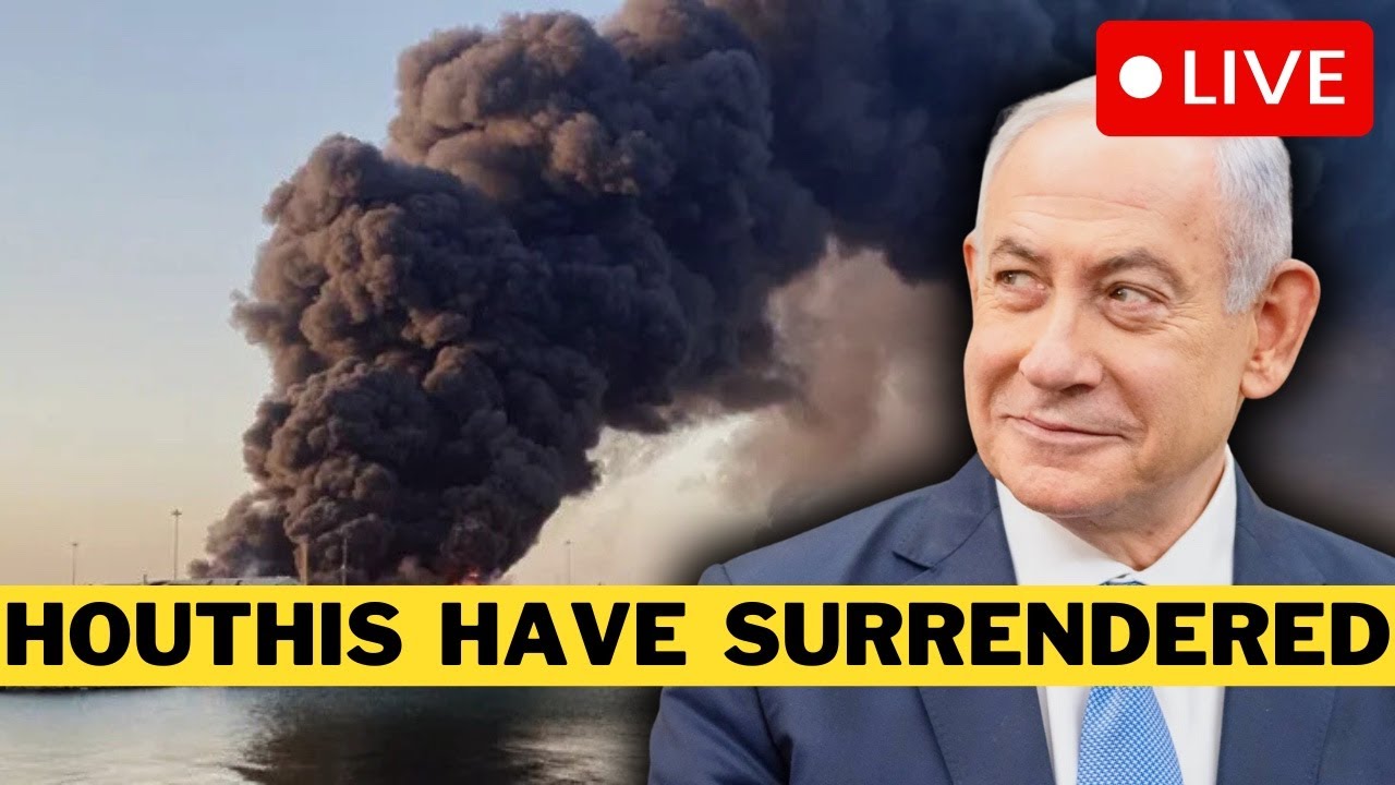 🚨 BREAKING: Houthis SURRENDER To Israel As Yemen Airport Is DESTROYED