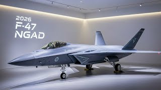 Je zult niet geloven wat de F-47 NGAD uit 2026 kan! Een gevechtsvliegtuig van de volgende generat...