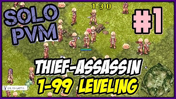 ZERG RUSH! | Ragnarok Online: ROPH Loki | Thief-Assassin 1-99 Leveling | Novice | Part 1 First Look