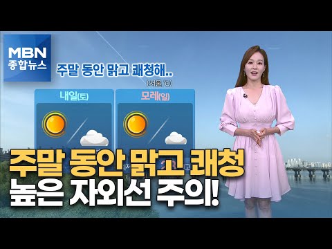 [General News Weather] Clear and Pleasant Weekend… Beware of High UV Levels! [MBN General News]